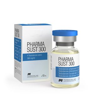 Sustanon 250 (Testosterone mix) 10ml vial (300mg/ml) by Pharmacom Labs