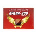 Avanafil 200mg (4 pills) by Indian Brand