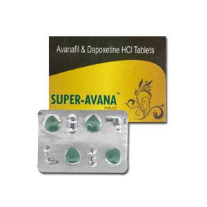 Avanafil and Dapoxetine 160mg (4 pills) by Indian Brand