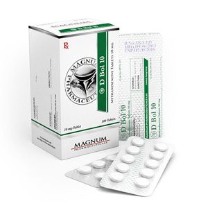 Methandienone oral (Dianabol) 10mg (100 pills) by Magnum Pharmaceuticals