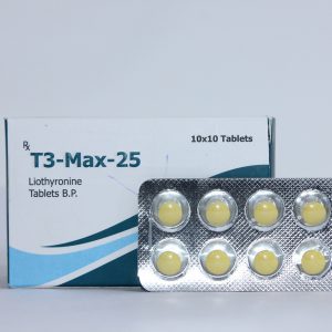 Liothyronine (T3) 25mcg (50 pills) by Maxtreme