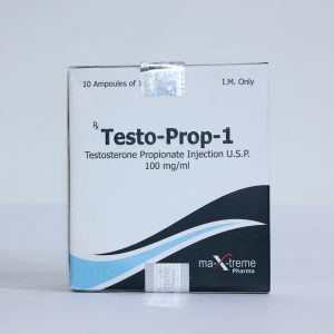 Testosterone propionate 10 ampoules (100mg/ml) by Maxtreme