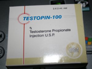 Testosterone propionate 10 ampoules (100mg/ml) by BM Pharmaceuticals