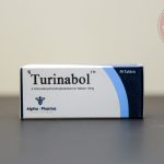 Turinabol (4-Chlorodehydromethyltestosterone) 10mg (50 pills) by Alpha Pharma