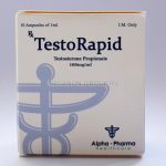 Testosterone propionate 10 ampoules (100mg/ml) by Alpha Pharma