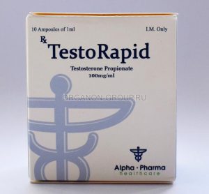 Testosterone propionate 10 ampoules (100mg/ml) by Alpha Pharma