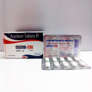Acyclovir (Zovirax) 200mg (30 pills) by John Lee