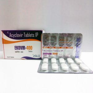 Acyclovir (Zovirax) 400mg (5 pills) by John Lee