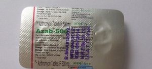 Azithromycin 500mg (3 pills) by Parth