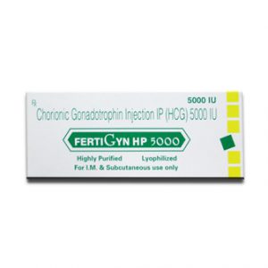 HCG 5000 iu vial by Sun Pharmaceuticals