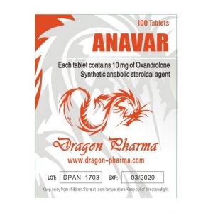 Oxandrolone (Anavar) 10mg (100 pills) by Dragon Pharma