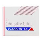 Cabergoline (Cabaser) 0.25mg (4 pills) by Sun Pharma
