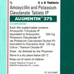 Augmentin 375mg (6 capsules) by Intas