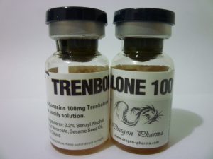 Trenbolone acetate 10 mL vial (100 mg/mL) by Dragon Pharma